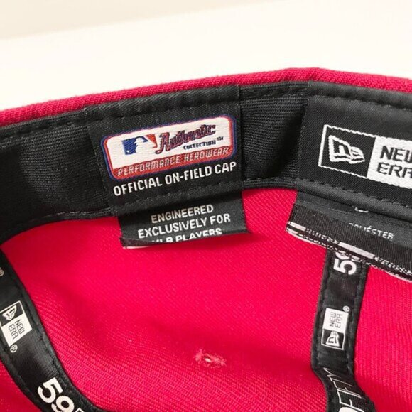 St Louis Cardinals Hat Men Size 7 1/2 New Era Official On Field Cap MLB - Picture 10 of 15